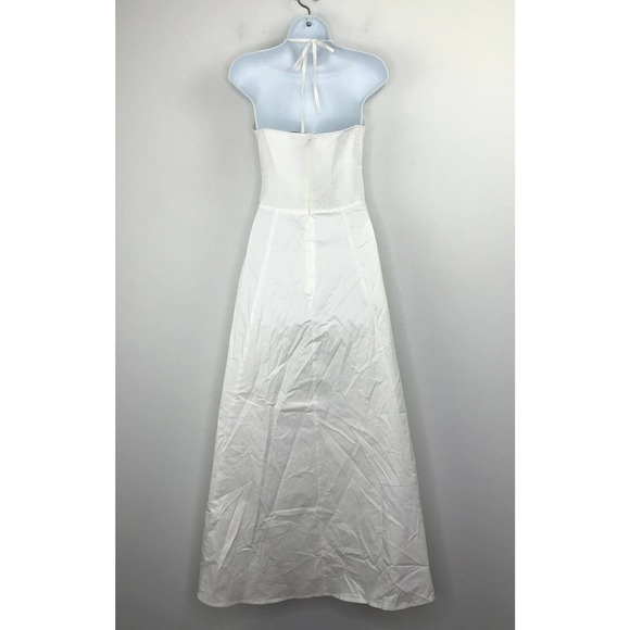 Favorite Daughter Women's 8 Dress White The Halting Traffic Maxi A-Line BC16 - Picture 6 of 6